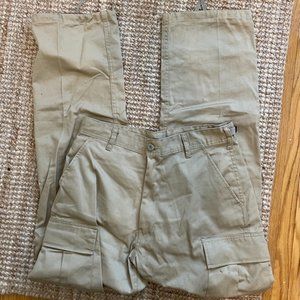 Khaki ROTHCO Tactical BDU Cargo Military Pants